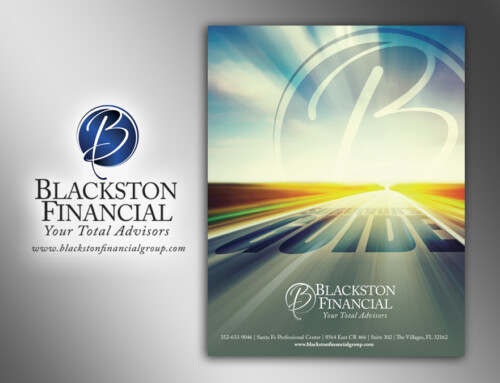 Blackston Financial Logo and Brochure