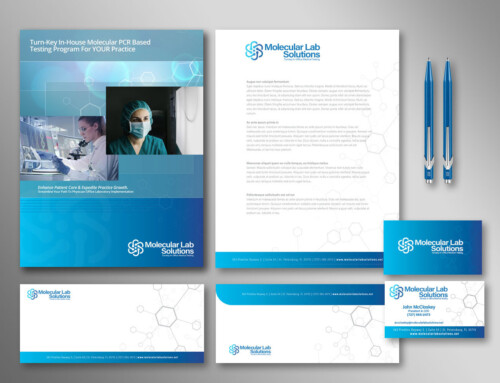 Molecular Lab Solutions Branding and Identity Package